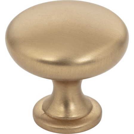 1-3/16 Diameter Satin Bronze Madison Cabinet Mushroom Knob